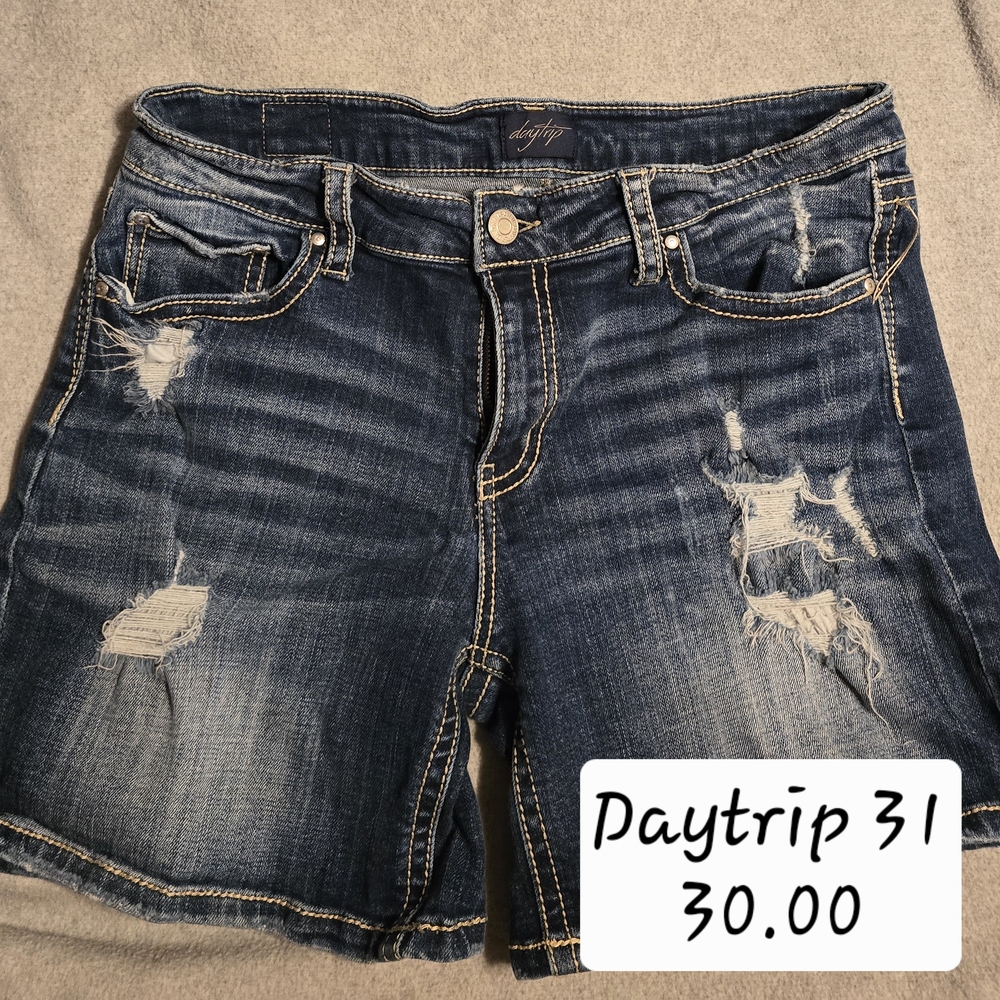 Daytrip Blue Jean Shorts for Effortless Style